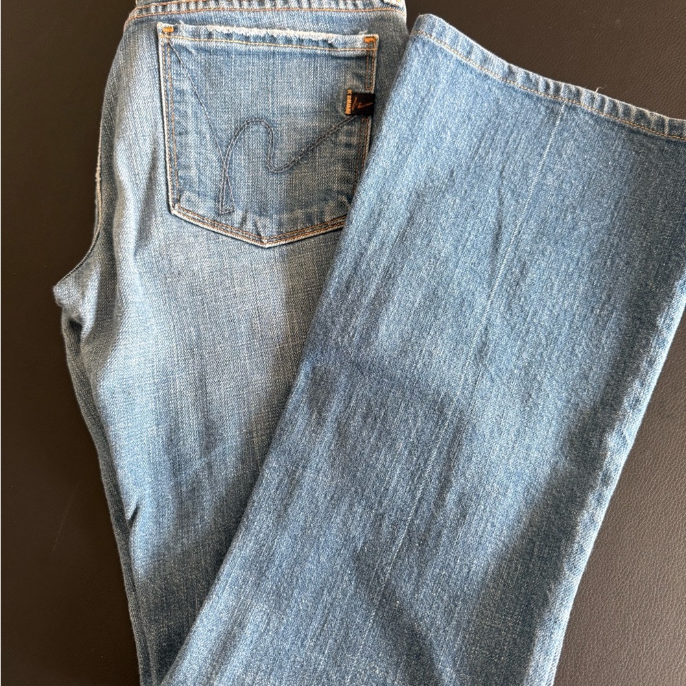 Citizens Of Humanity Light Blue Straight Leg Jeans